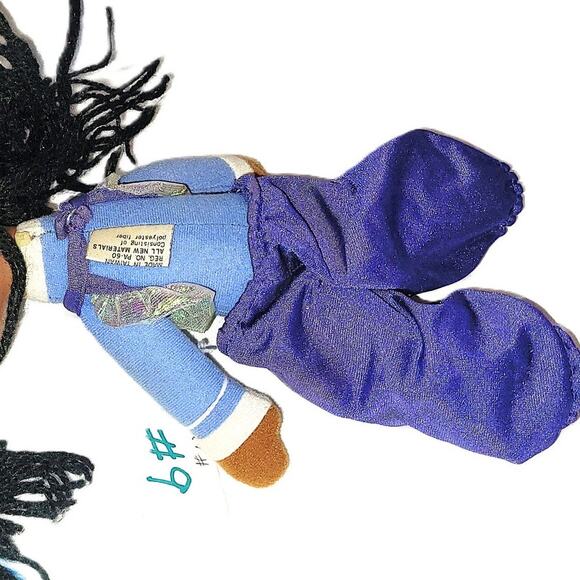 11" Rare 1983 Vintage Rainbow Bright Indigo Doll Stuffy Hallmark Mattel #9 - Picture 6 of 12